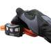 Rechargeable Headlamp with Silicone Strap, 400 Lumens, All-Day Runtime